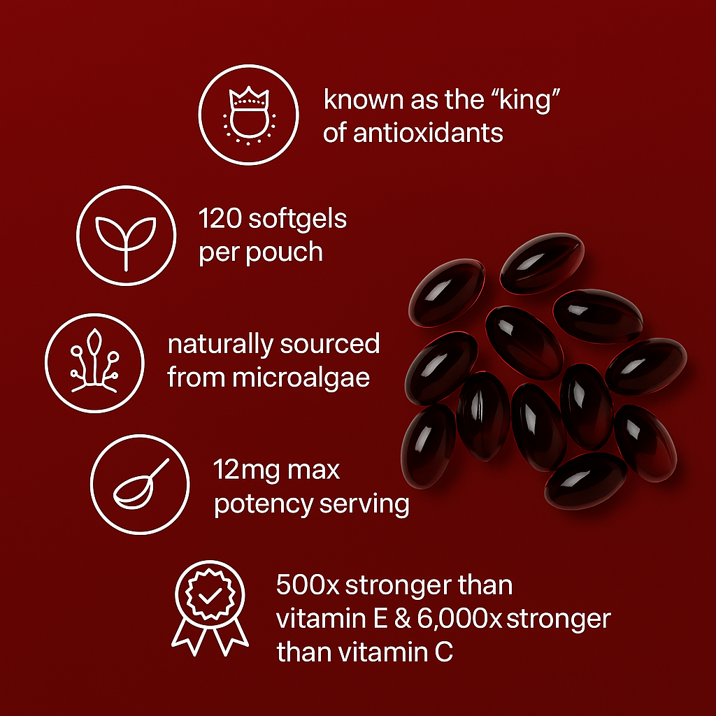 Sunny Glow® Astaxanthin Softgels